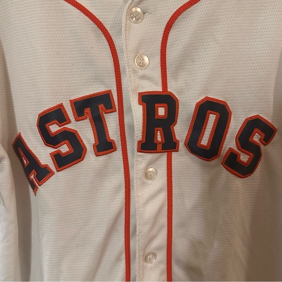 MLB White Houston Astros Baseball Jersey - Picture 6 of 7